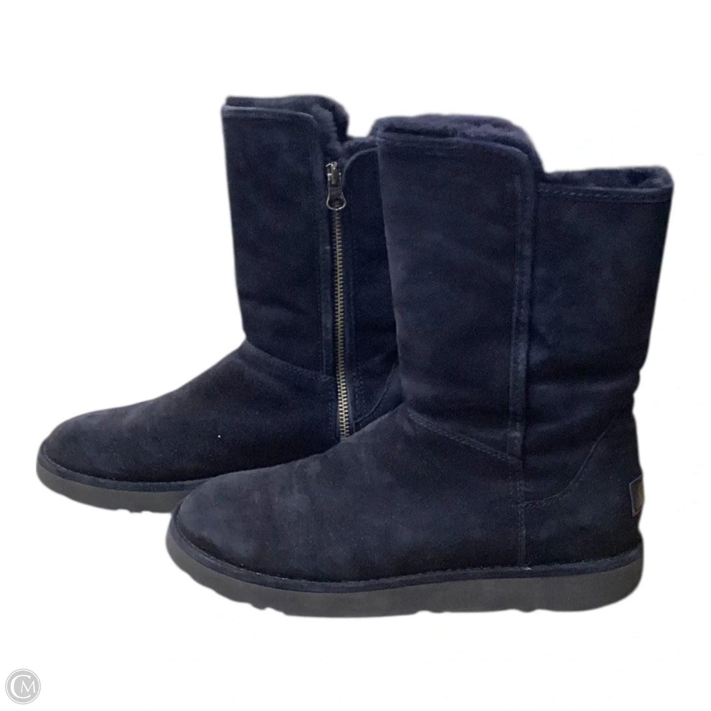 Boots Designer By Ugg In Black, Size: 8