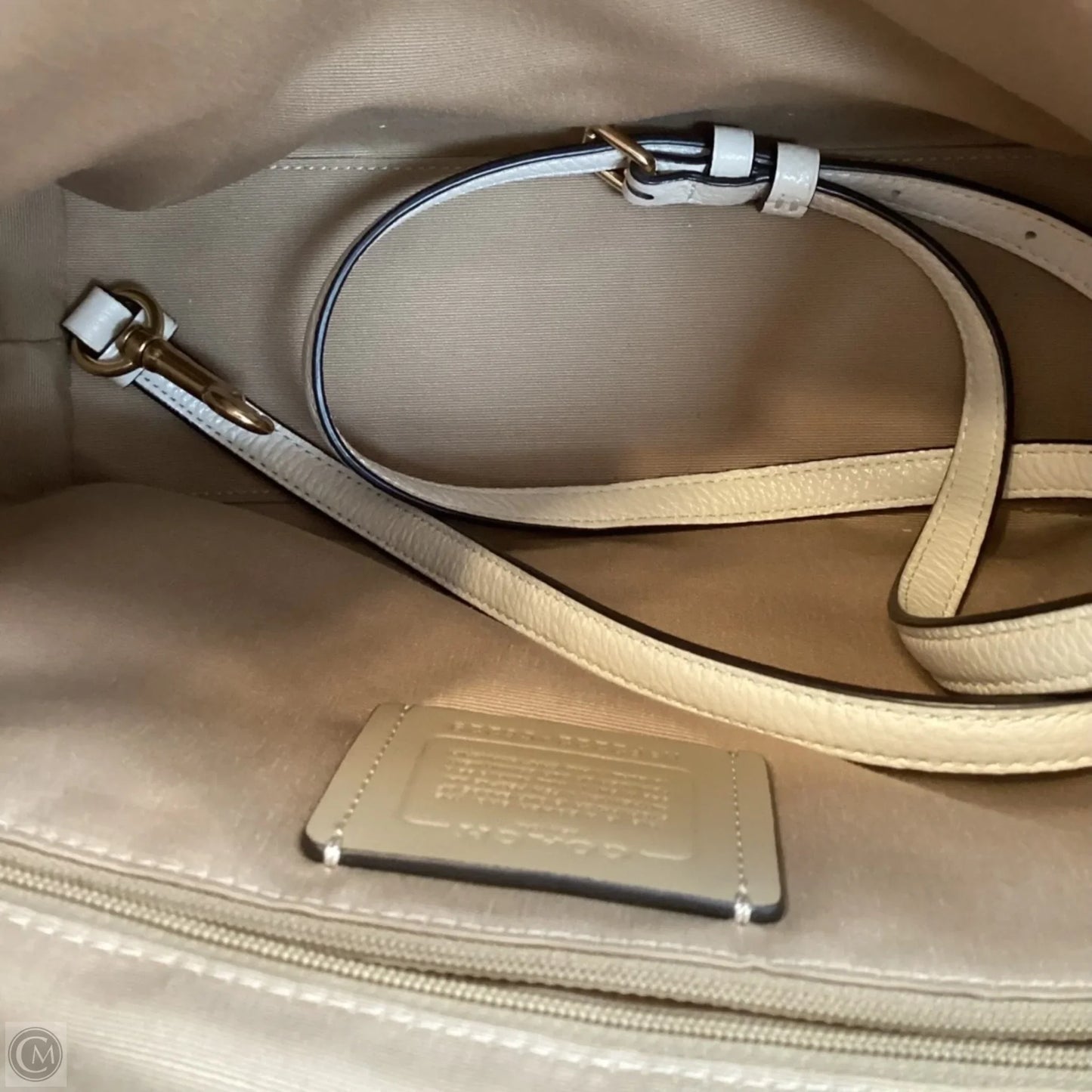 Handbag Designer By Coach, Size: Medium