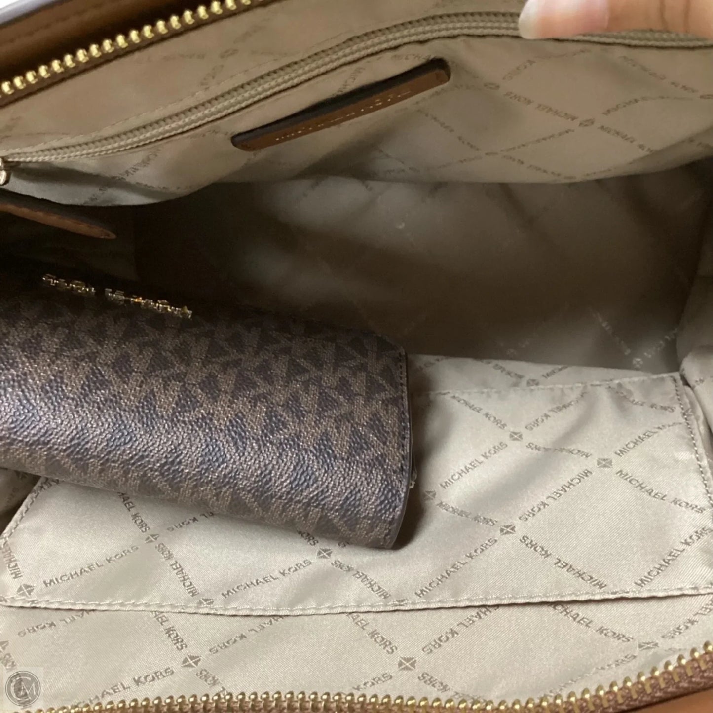 Handbag Designer By Michael Kors, Size: Large