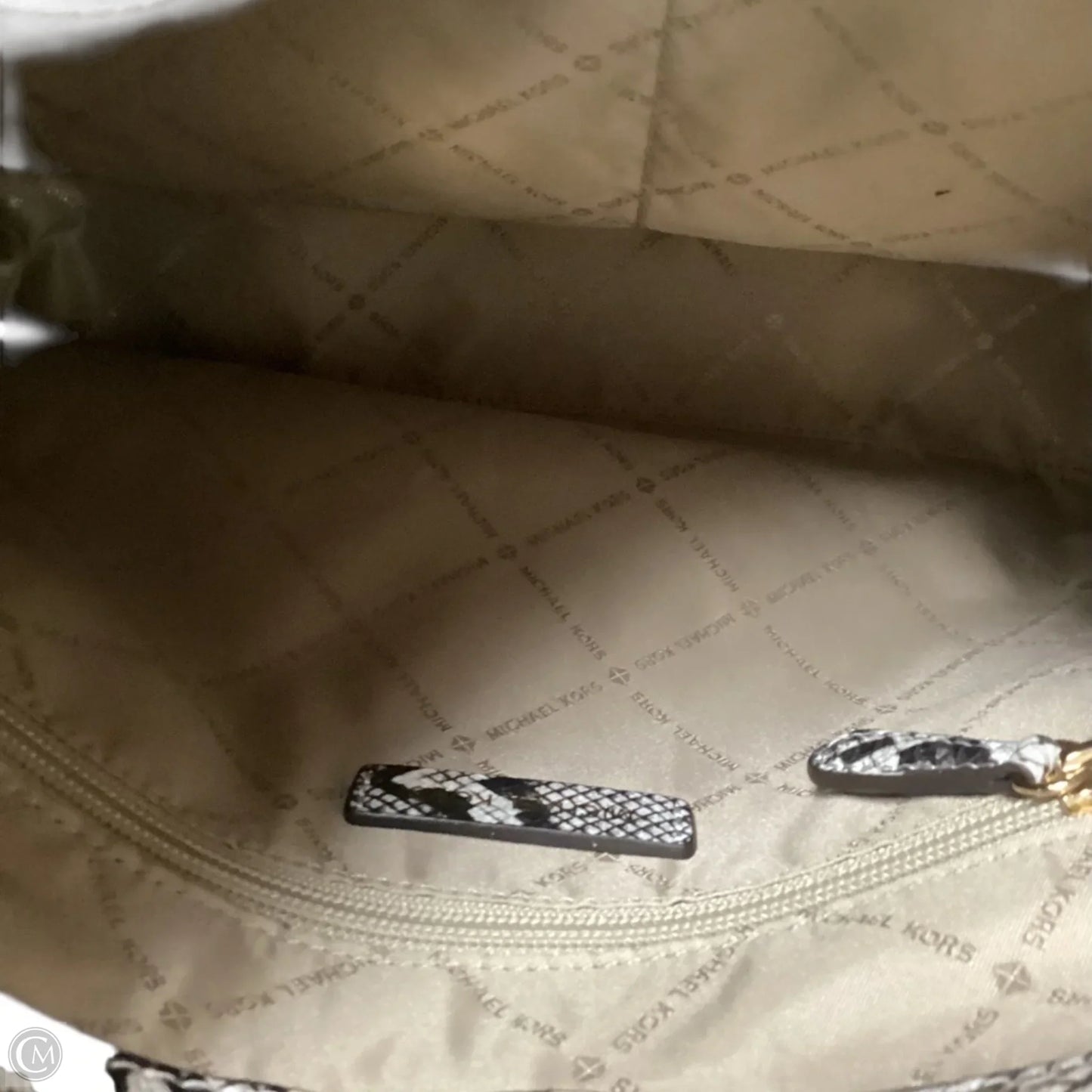 Handbag Designer By Michael Kors, Size: Medium