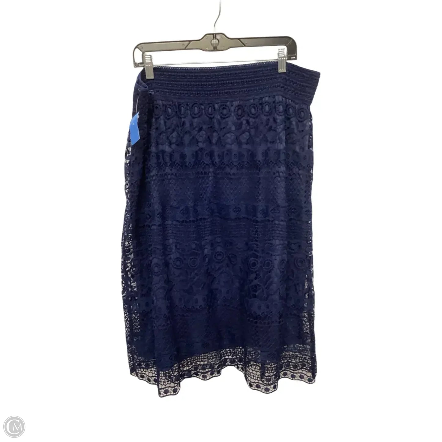 Skirt Midi By Free In Navy, Size: 3x