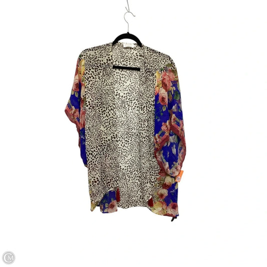Designer Kimono By Johnny Was In Animal Print, Size: S
