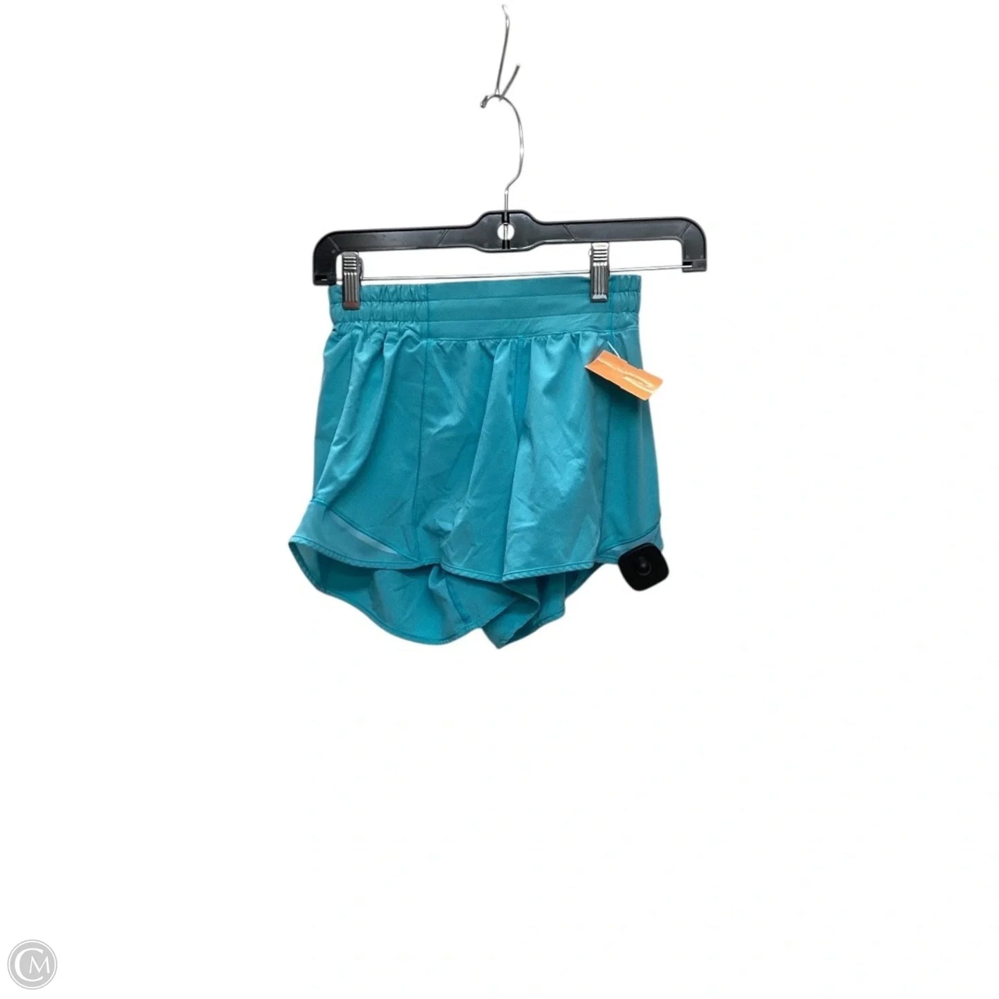 Athletic Shorts By Lululemon In Blue, Size: 4