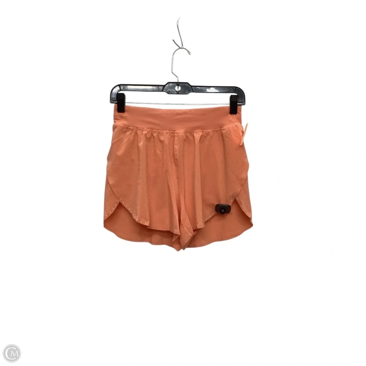 Athletic Shorts By Lululemon In Orange, Size: 4