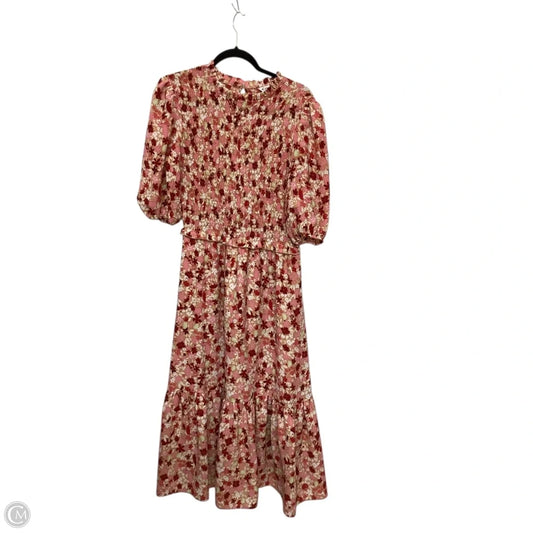Dress Casual Maxi By Nanette By Nanette Lepore In Floral Print, Size: M