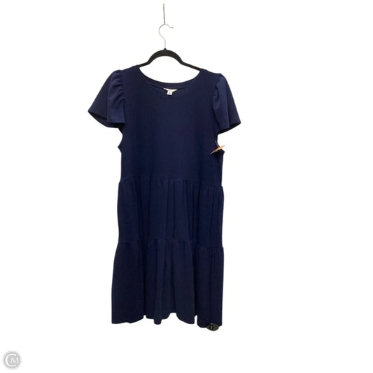 Dress Casual Midi By Crown And Ivy In Blue, Size: Xl