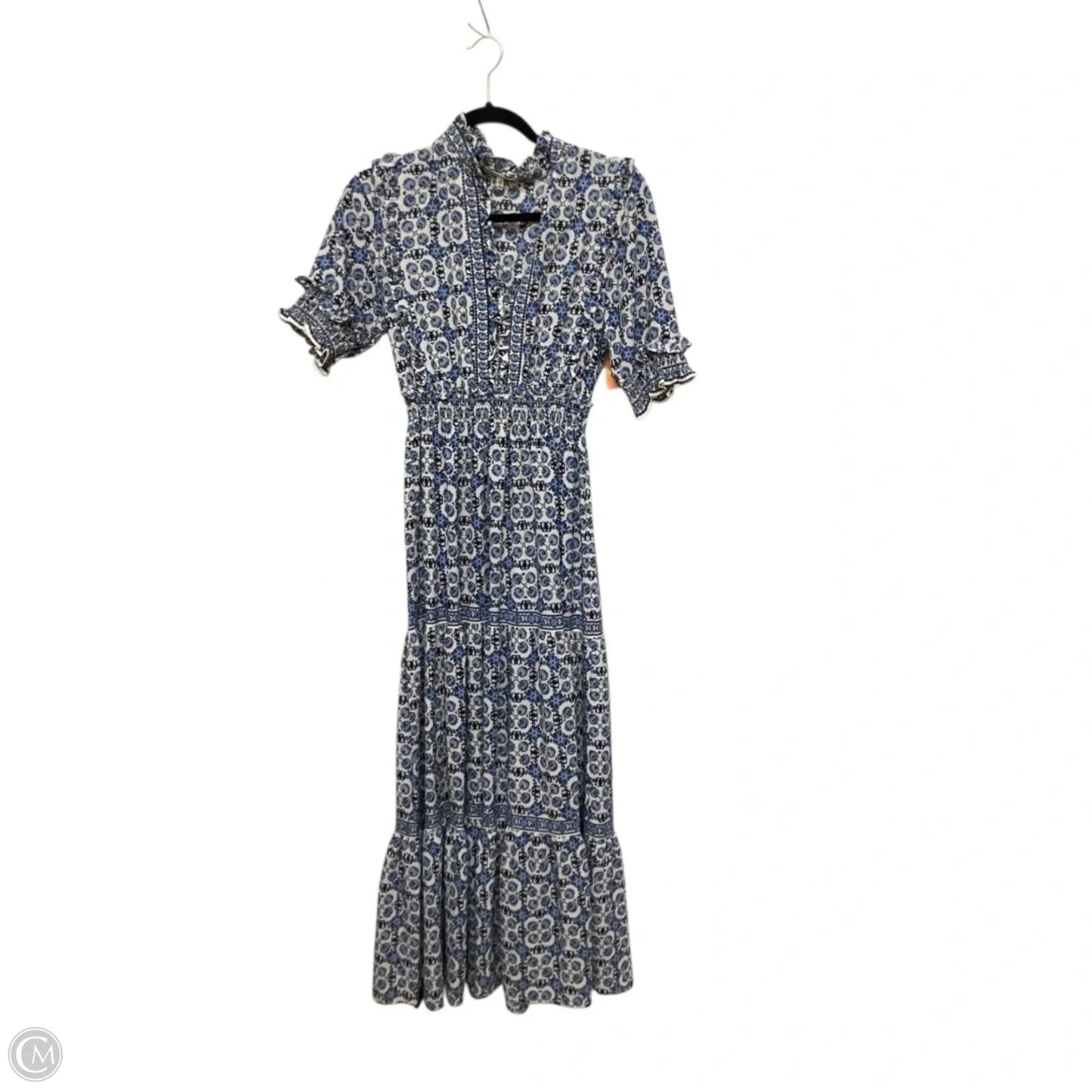 Dress Casual Maxi By Max Studio In Blue, Size: M