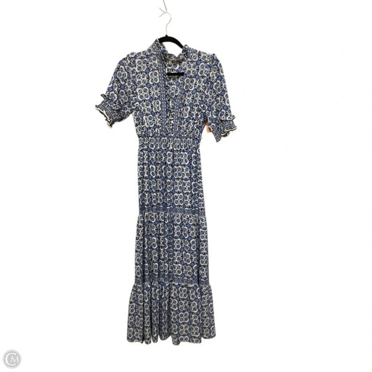 Dress Casual Maxi By Max Studio In Blue, Size: M