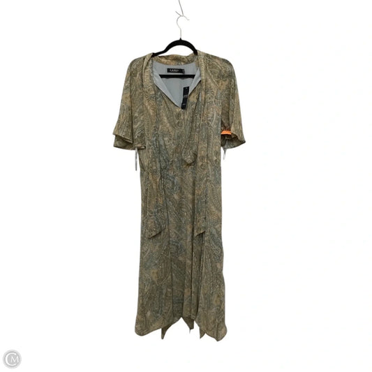 Dress Casual Maxi By Lauren By Ralph Lauren In Multi-colored, Size: M