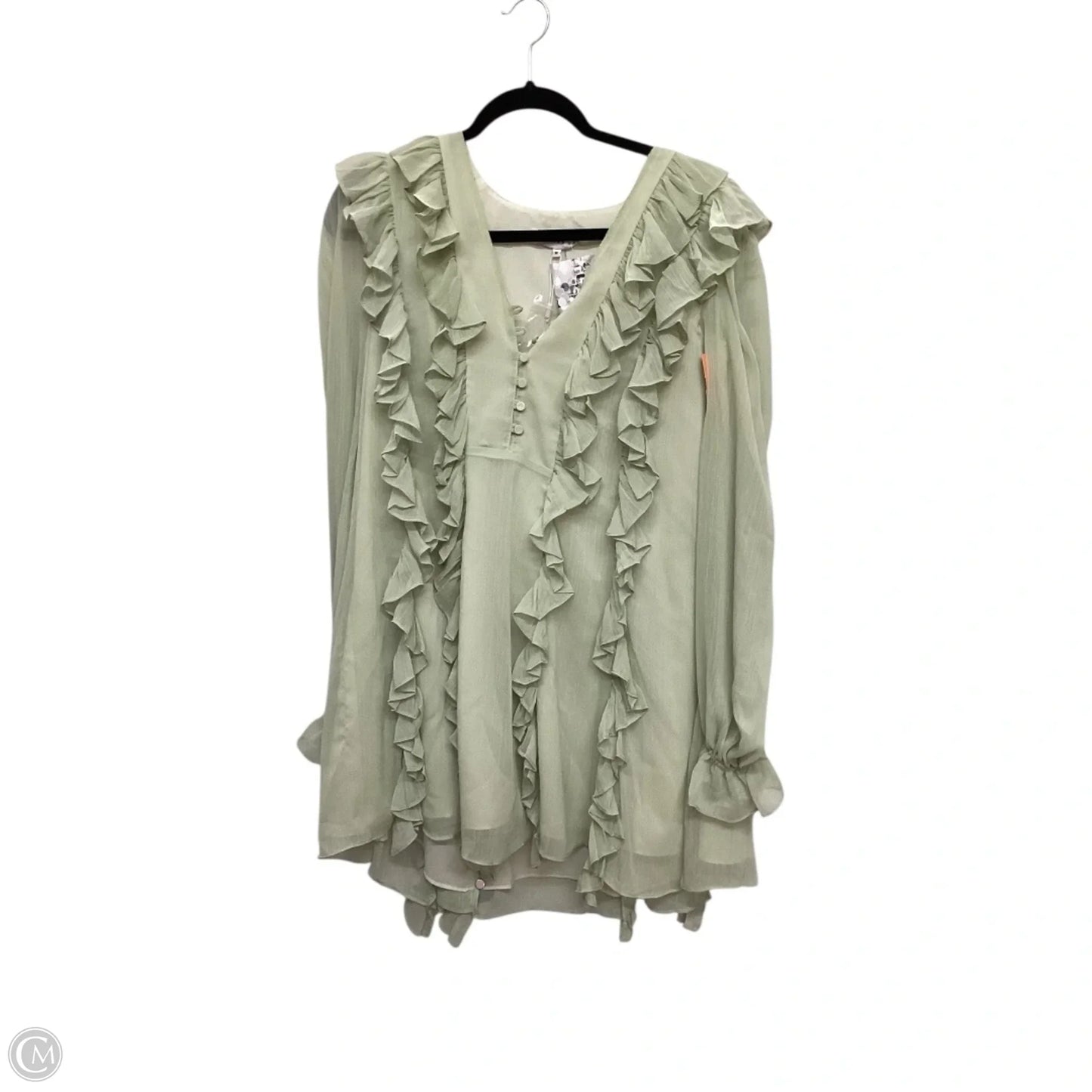 Dress Casual Short By Endless Rose In Green, Size: M