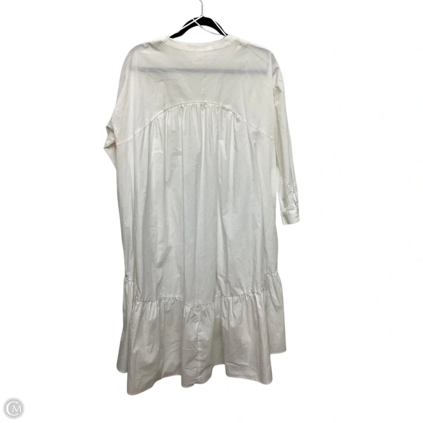 Dress Casual Maxi By Zara In White, Size: S