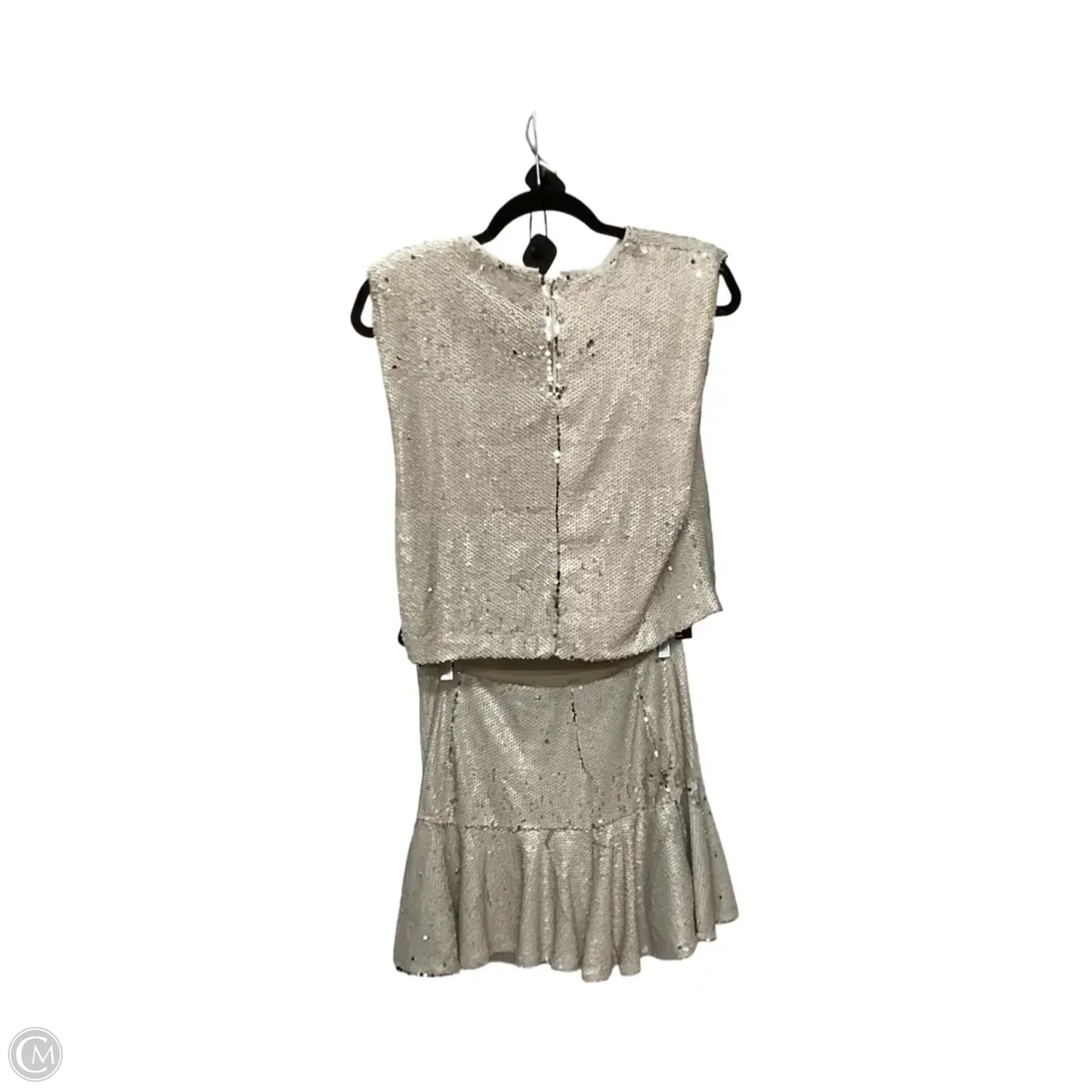 Top 2pc Sleeveless By Tcec In Cream, Size: S