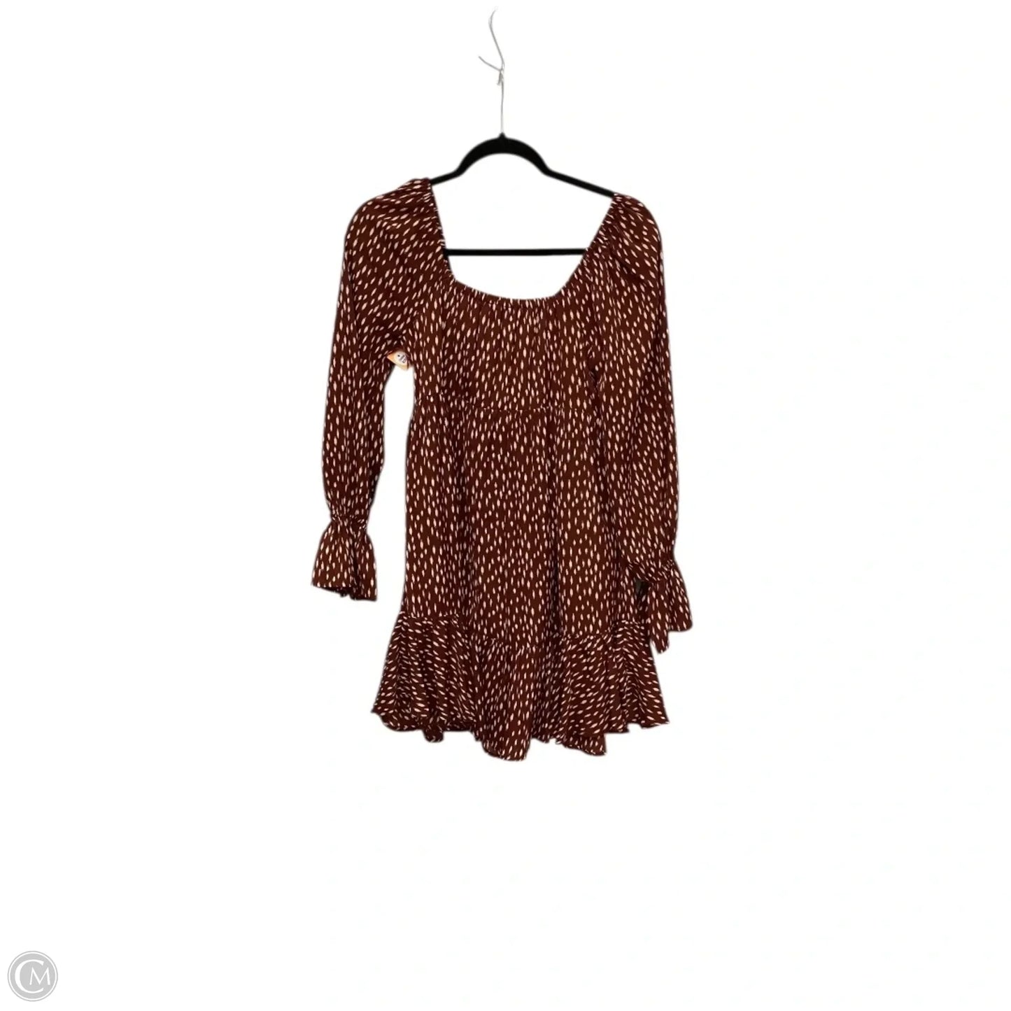 Dress Casual Short By New In In Brown, Size: S