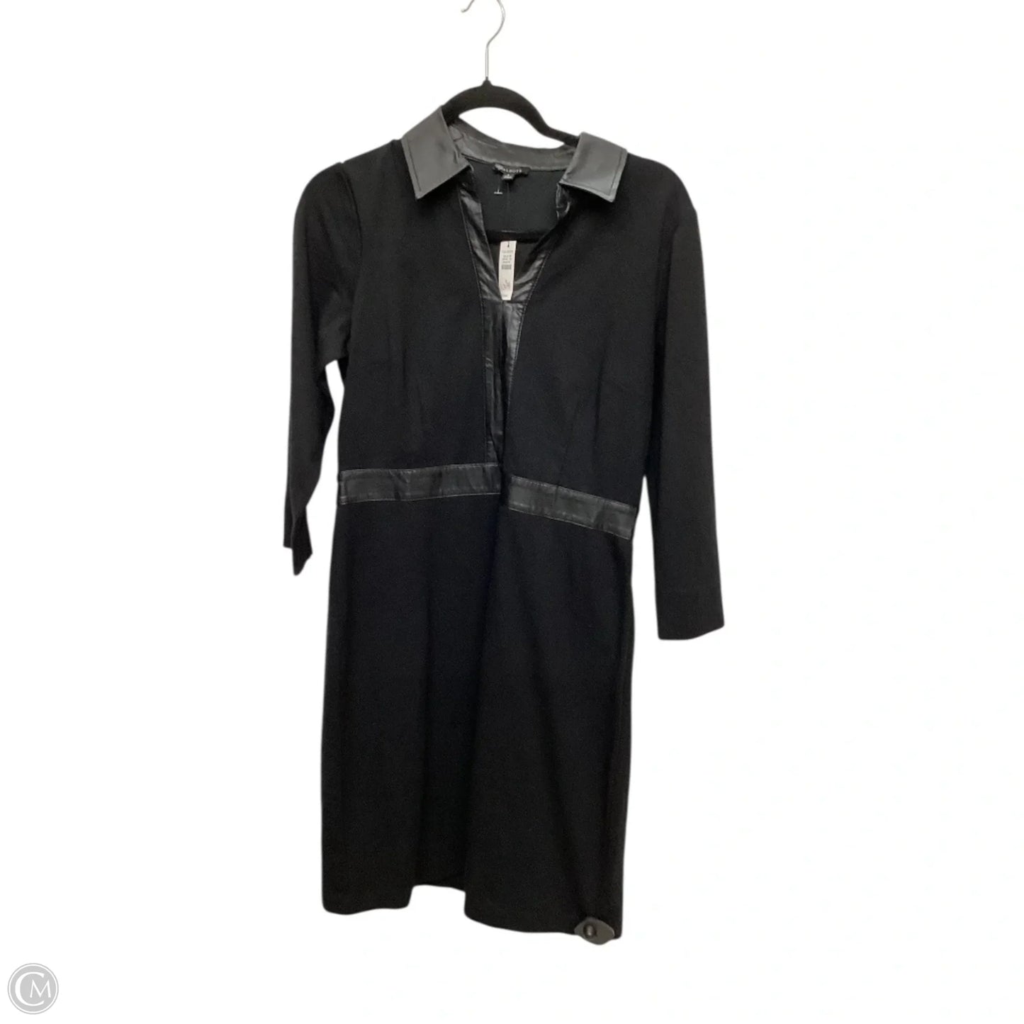 Dress Casual Midi By Talbots In Black, Size: S