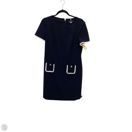 Dress Casual Midi By Tommy Hilfiger In Blue, Size: M