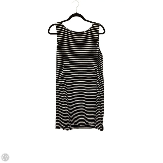Dress Designer By Lafayette 148 In Striped Pattern, Size: L