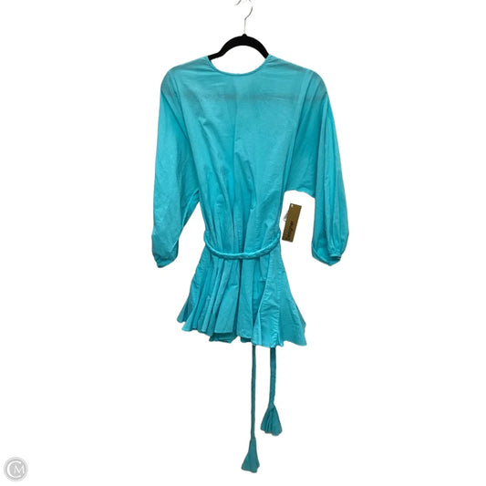 Designer Dress Casual Short By Rhode In Blue, Size: Xs