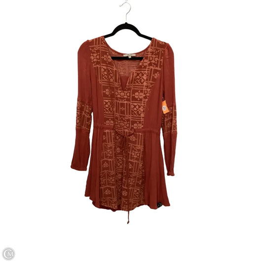 Dress Casual Short By Miss Me In Red, Size: M