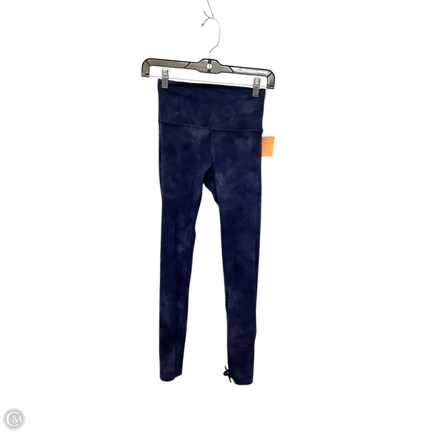 Athletic Leggings By Lululemon In Blue, Size: 4