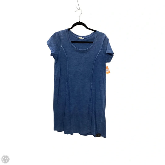 Dress Casual Short By Jane And Delancey In Blue Denim, Size: M
