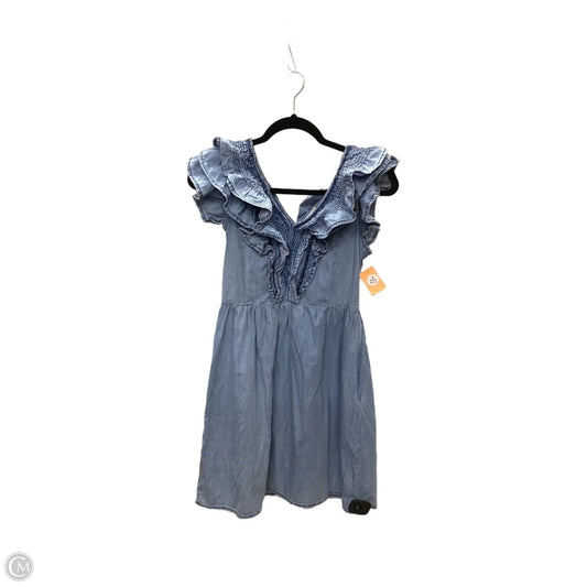 Dress Casual Short By 143 Story In Blue Denim, Size: S