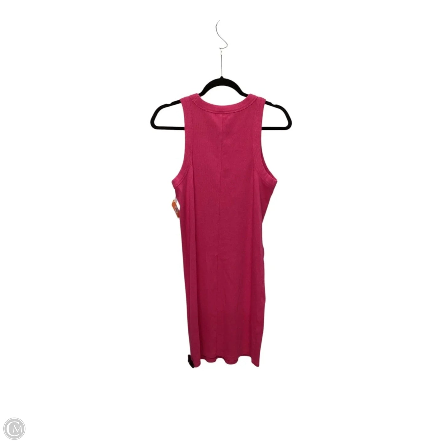 Dress Casual Midi By Old Navy In Pink, Size: L