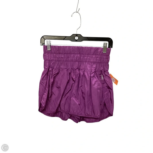 Athletic Shorts By Free People In Purple, Size: S