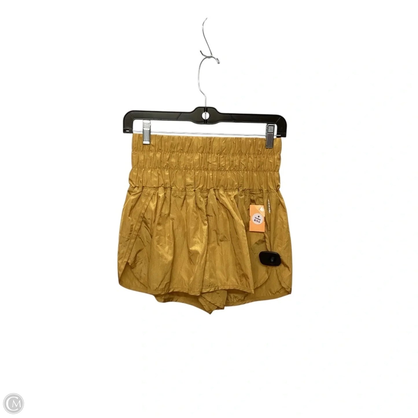 Athletic Shorts By Free People In Yellow, Size: S
