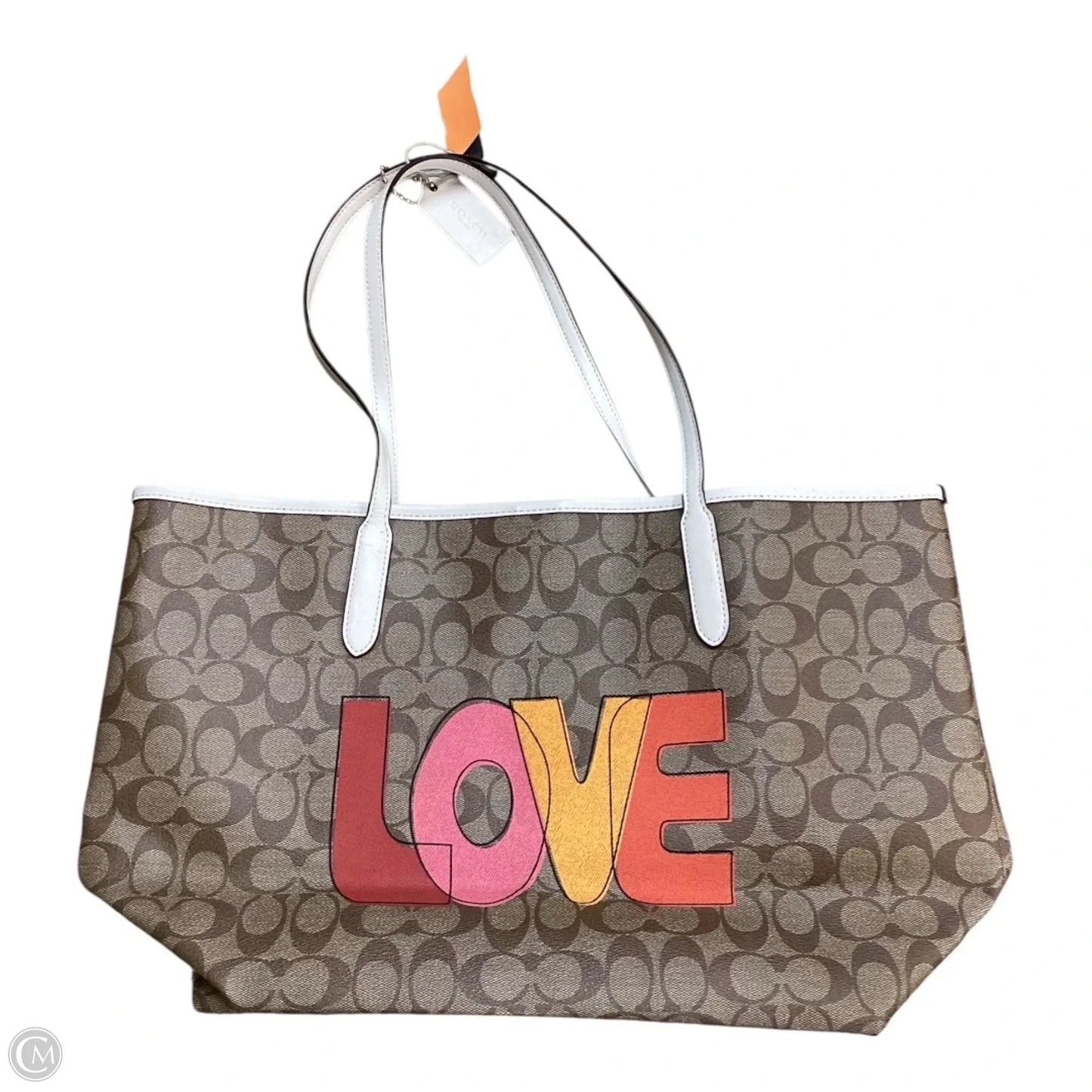 Handbag Designer By Coach, Size: Large