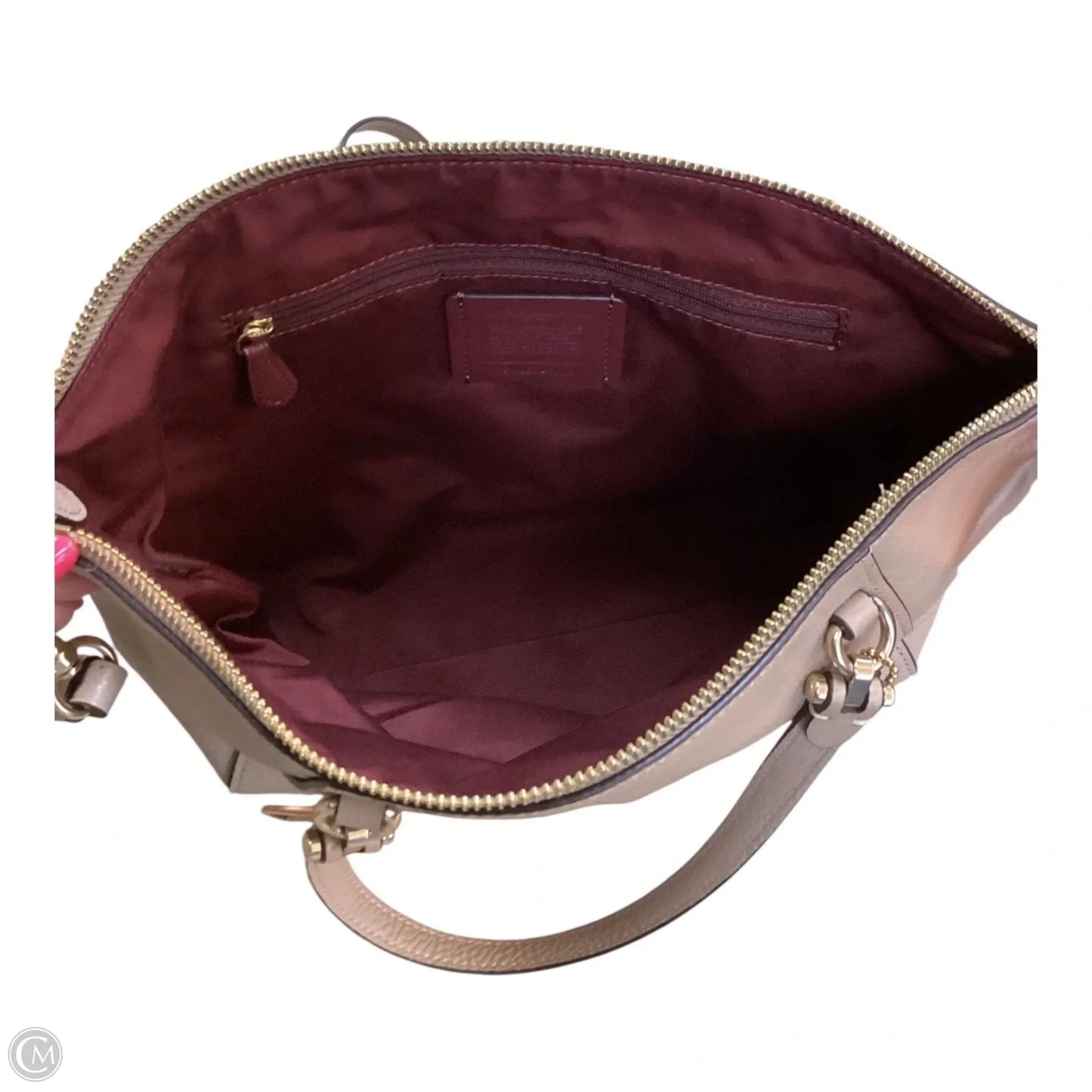 Handbag Designer By Coach, Size: Small