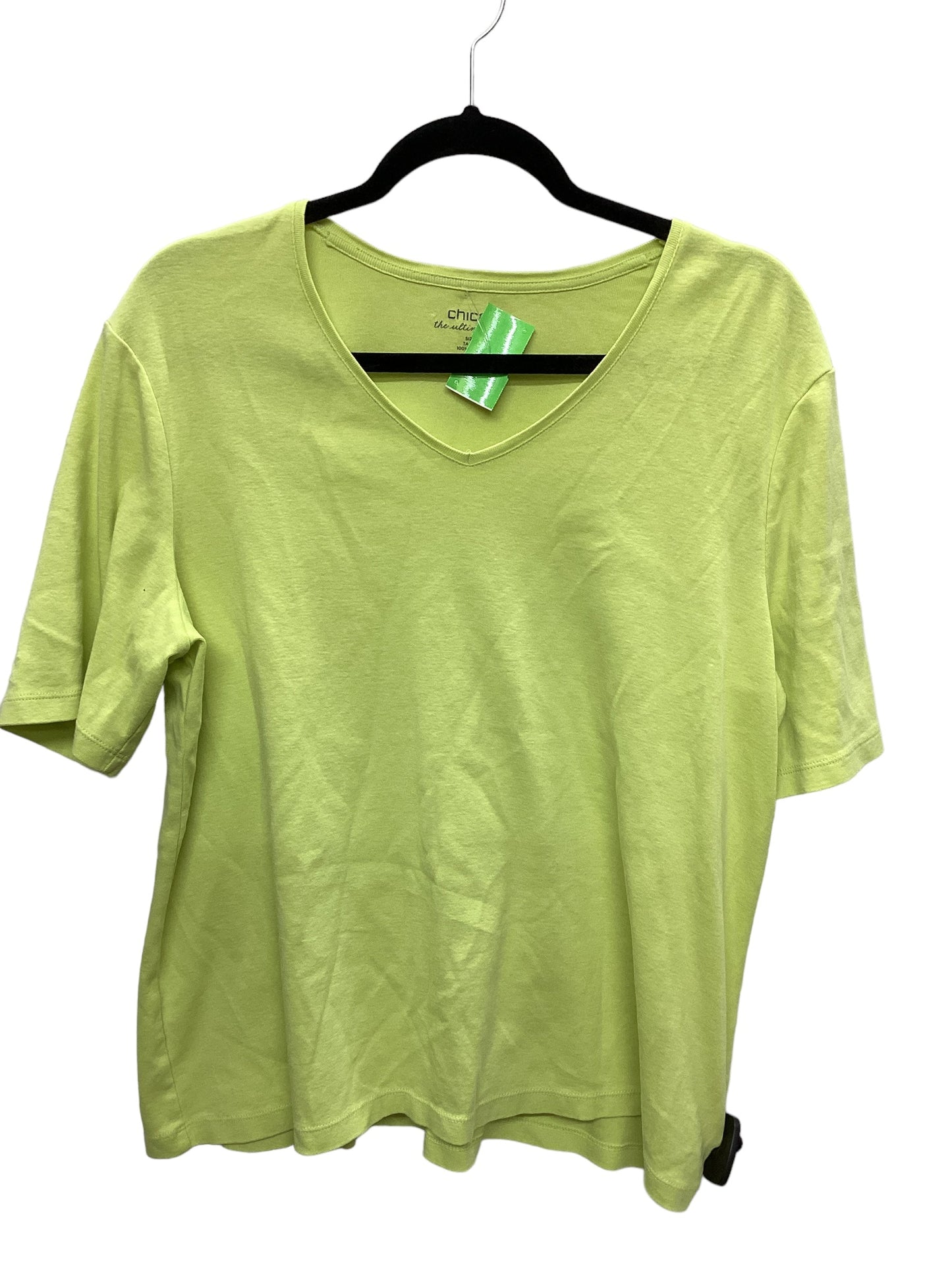 Top Short Sleeve Basic By Chicos  Size: 3