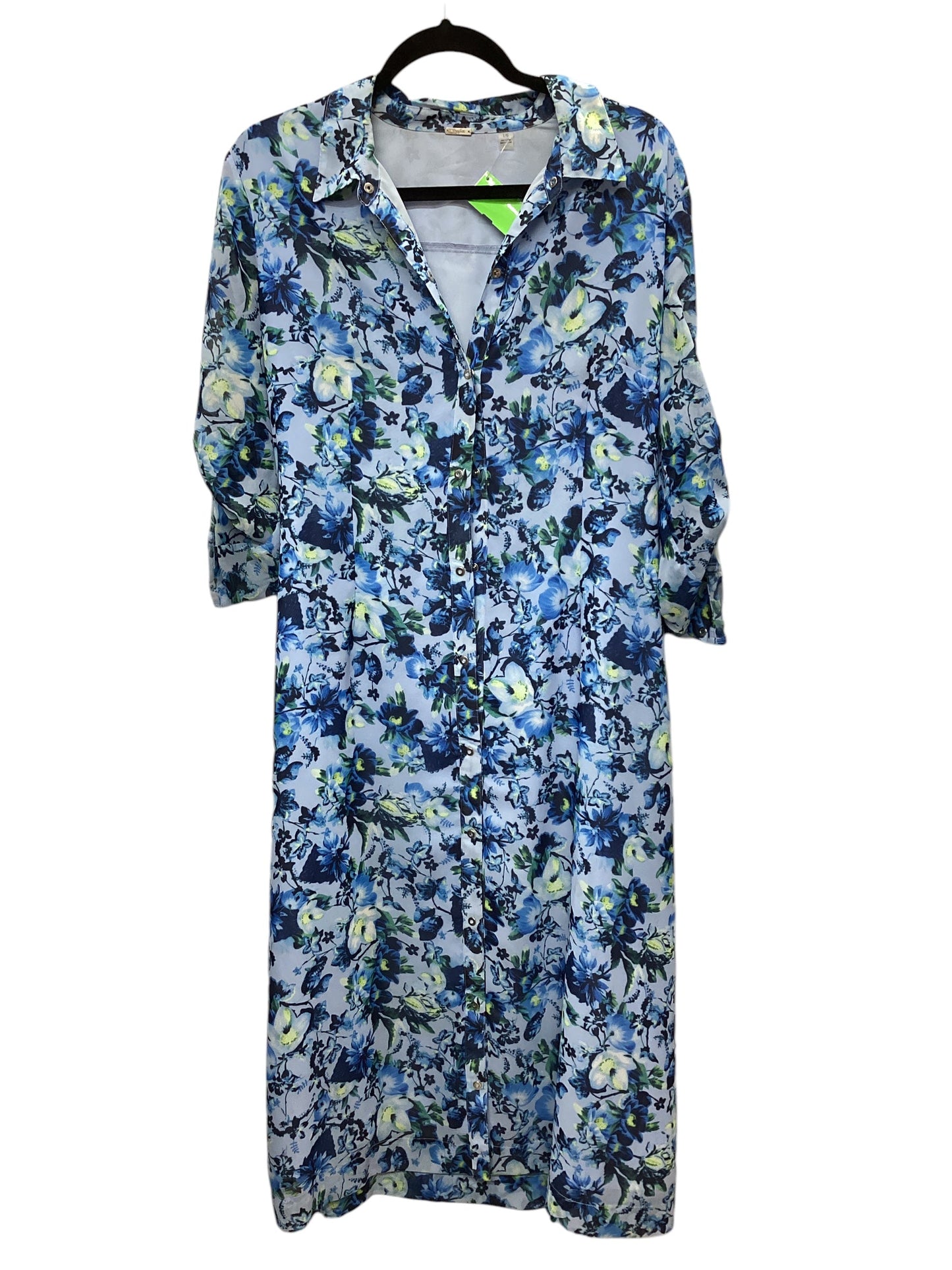 Dress Casual Maxi By Tahari By Arthur Levine  Size: L