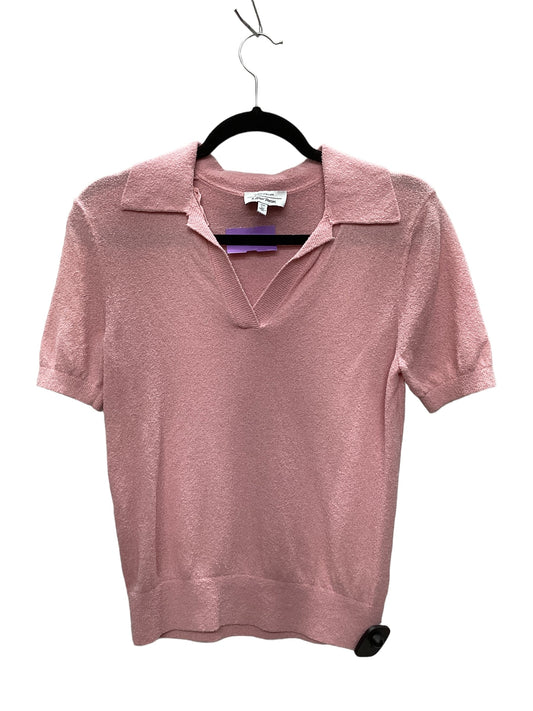 Pink Top Short Sleeve Cmb, Size Xs