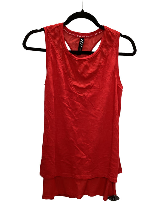 Red Athletic Tank Top Marc New York, Size L