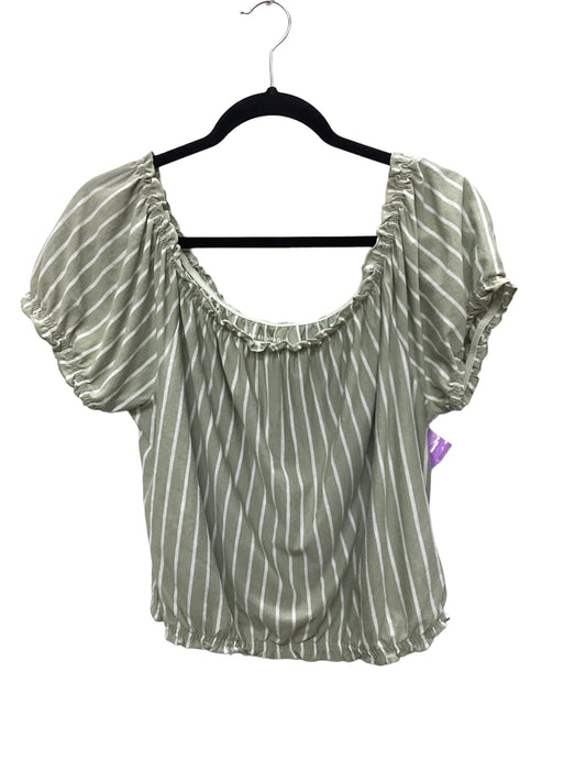 Green Top Short Sleeve American Eagle, Size L