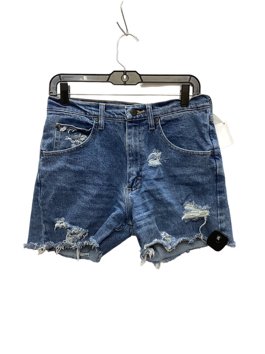 Blue Denim Shorts Wrangler, Size 8