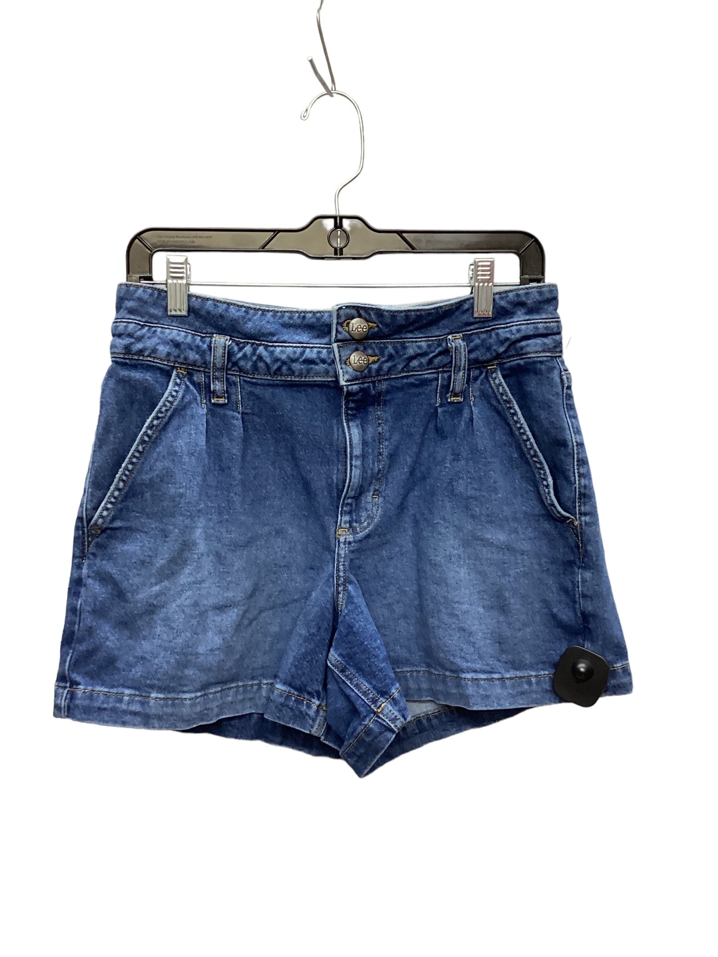 Blue Denim Shorts Lee, Size 8
