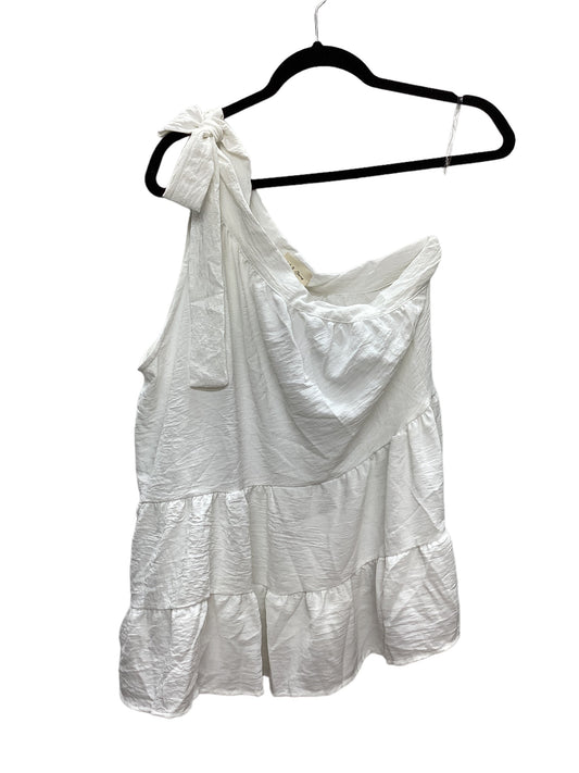 White Top Sleeveless 143 Story, Size L