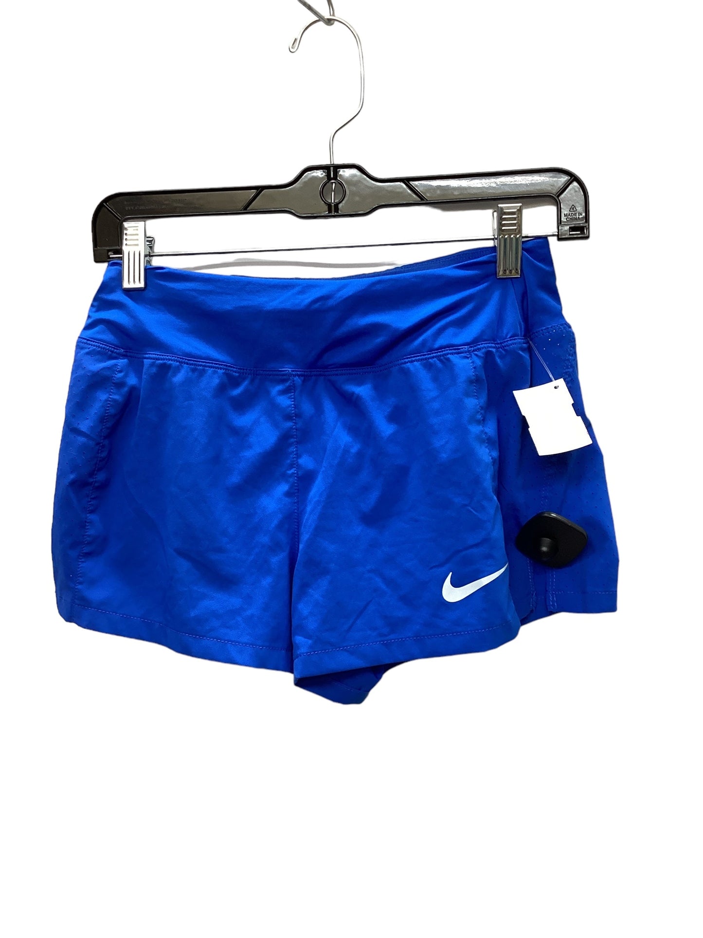 Blue Athletic Shorts Nike Apparel, Size Xs