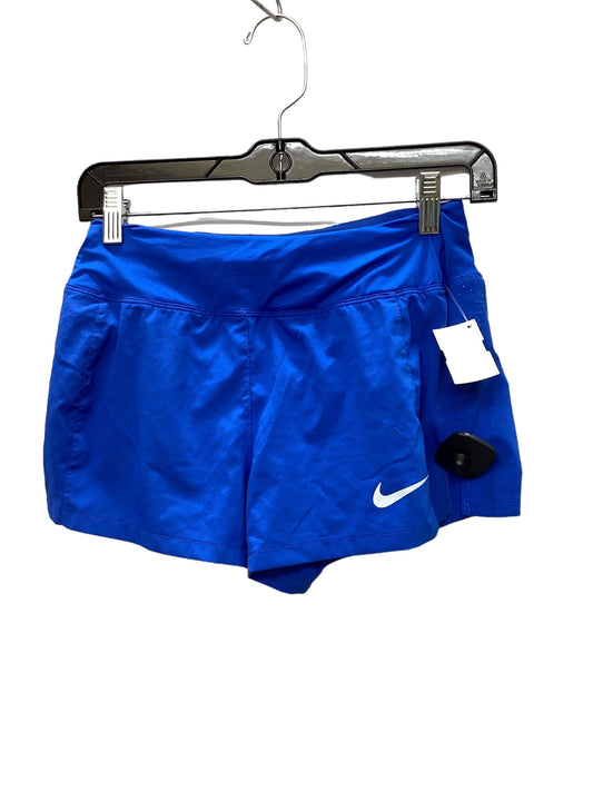 Blue Athletic Shorts Nike Apparel, Size Xs