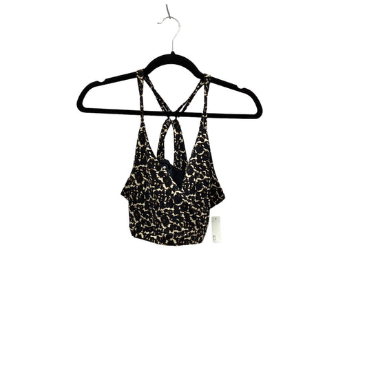 Athletic Bra By Clothes Mentor In Leopard Print, Size: L