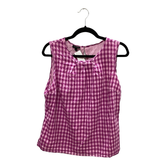 Top Sleeveless By Talbots In Purple, Size: L