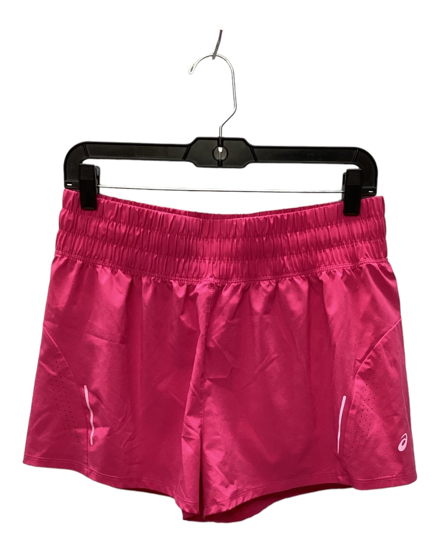 Athletic Shorts By Asics In Pink, Size: M