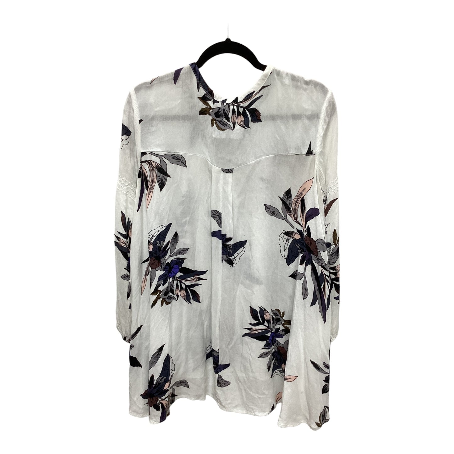 Top Long Sleeve By Free People In Floral Print, Size: S