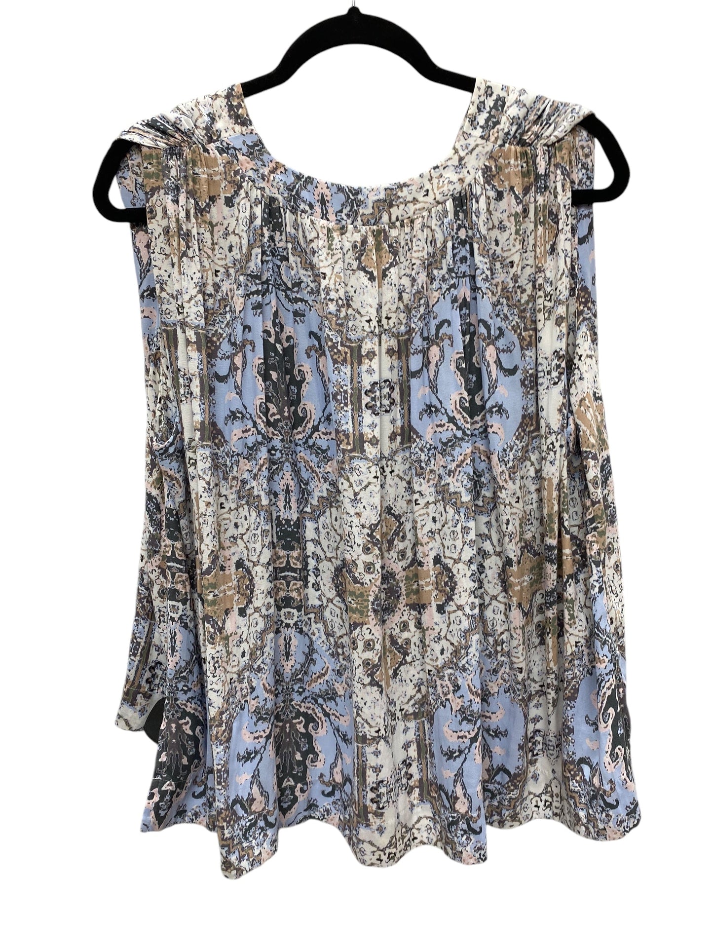 Top Sleeveless By Free People In Blue, Size: S