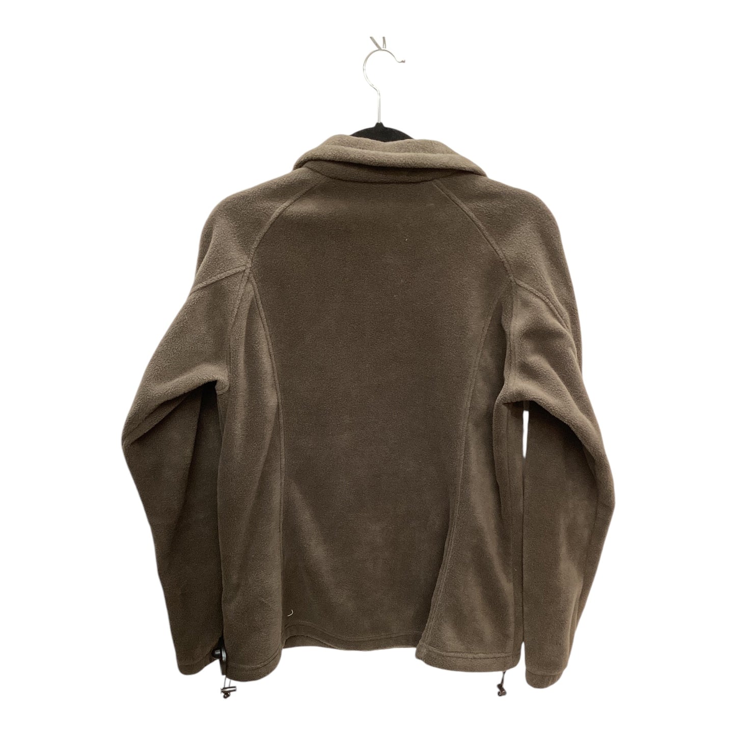 Jacket Fleece By Columbia In Brown, Size: L