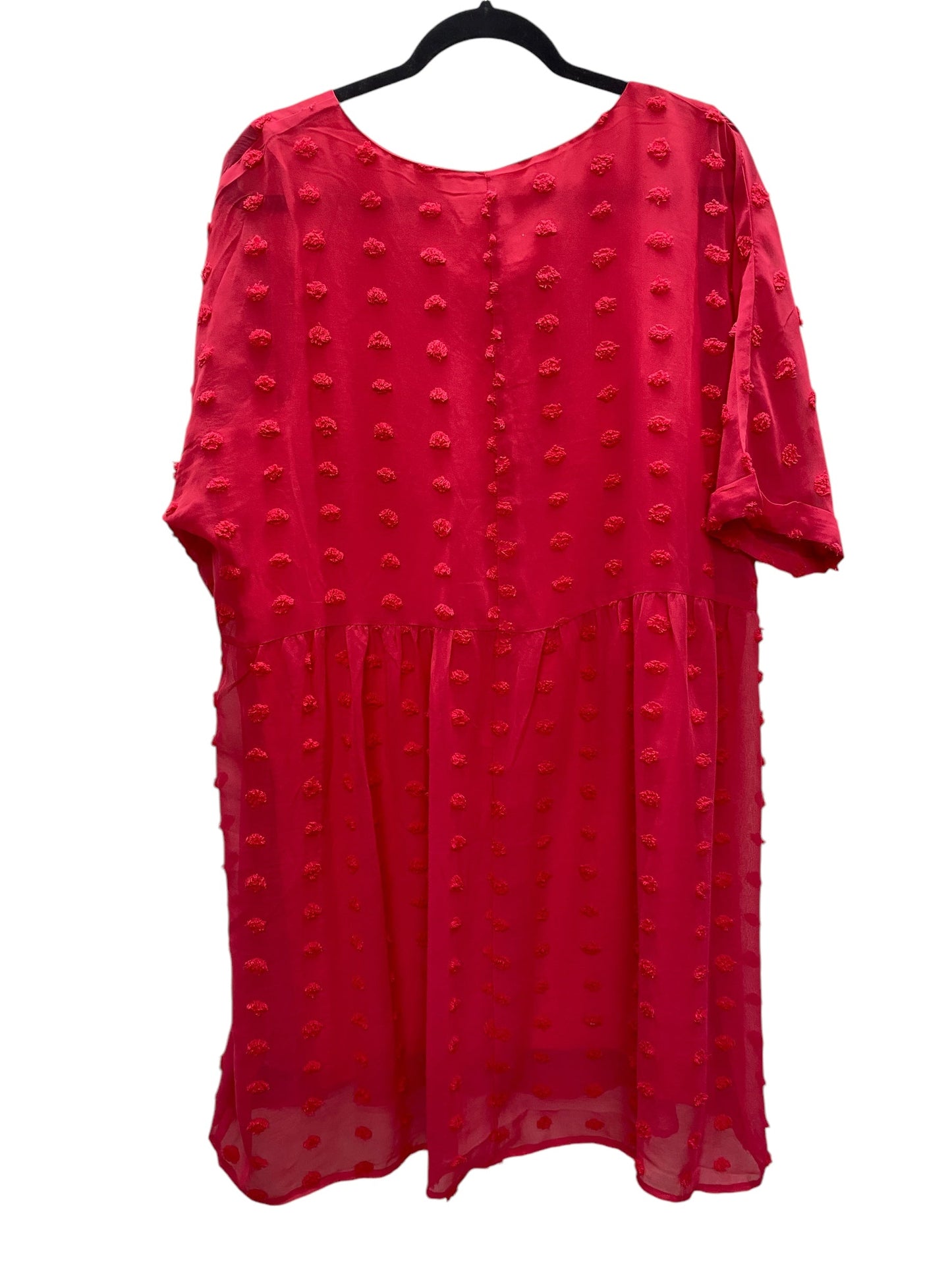 Dress Casual Midi By Zenana Outfitters In Pink, Size: Xl