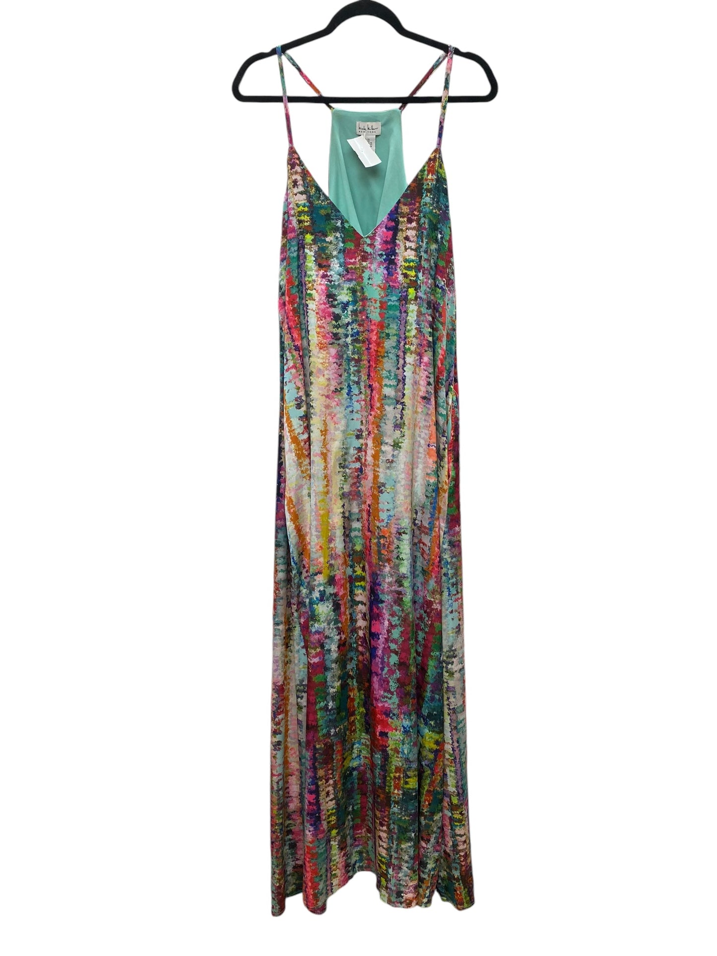 Dress Casual Maxi By Nicole By Nicole Miller In Multi-colored, Size: 3x