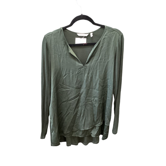 Top Long Sleeve By Soft Surroundings In Green, Size: S