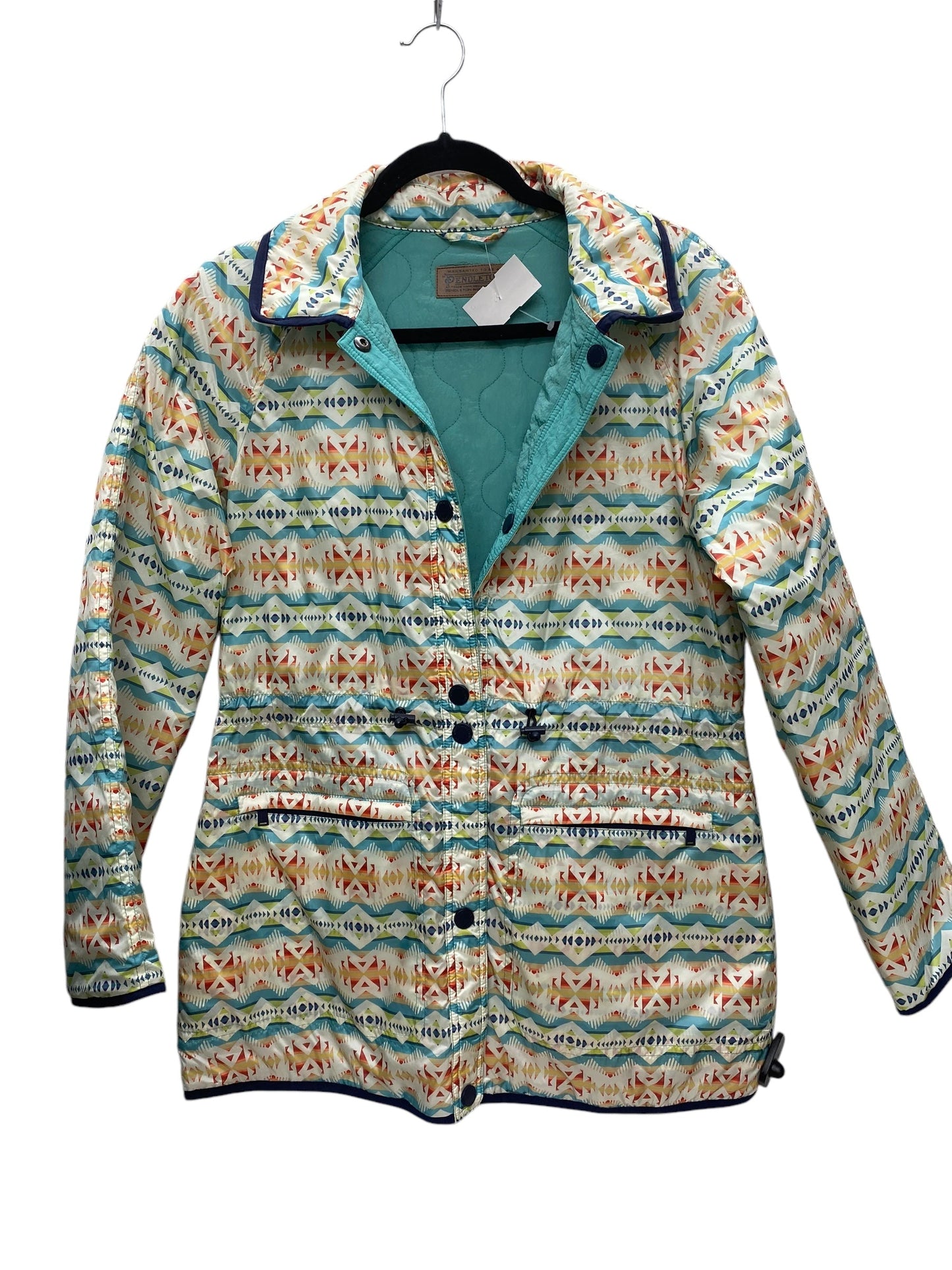 Coat Parka By Pendleton In Multi-colored, Size: S